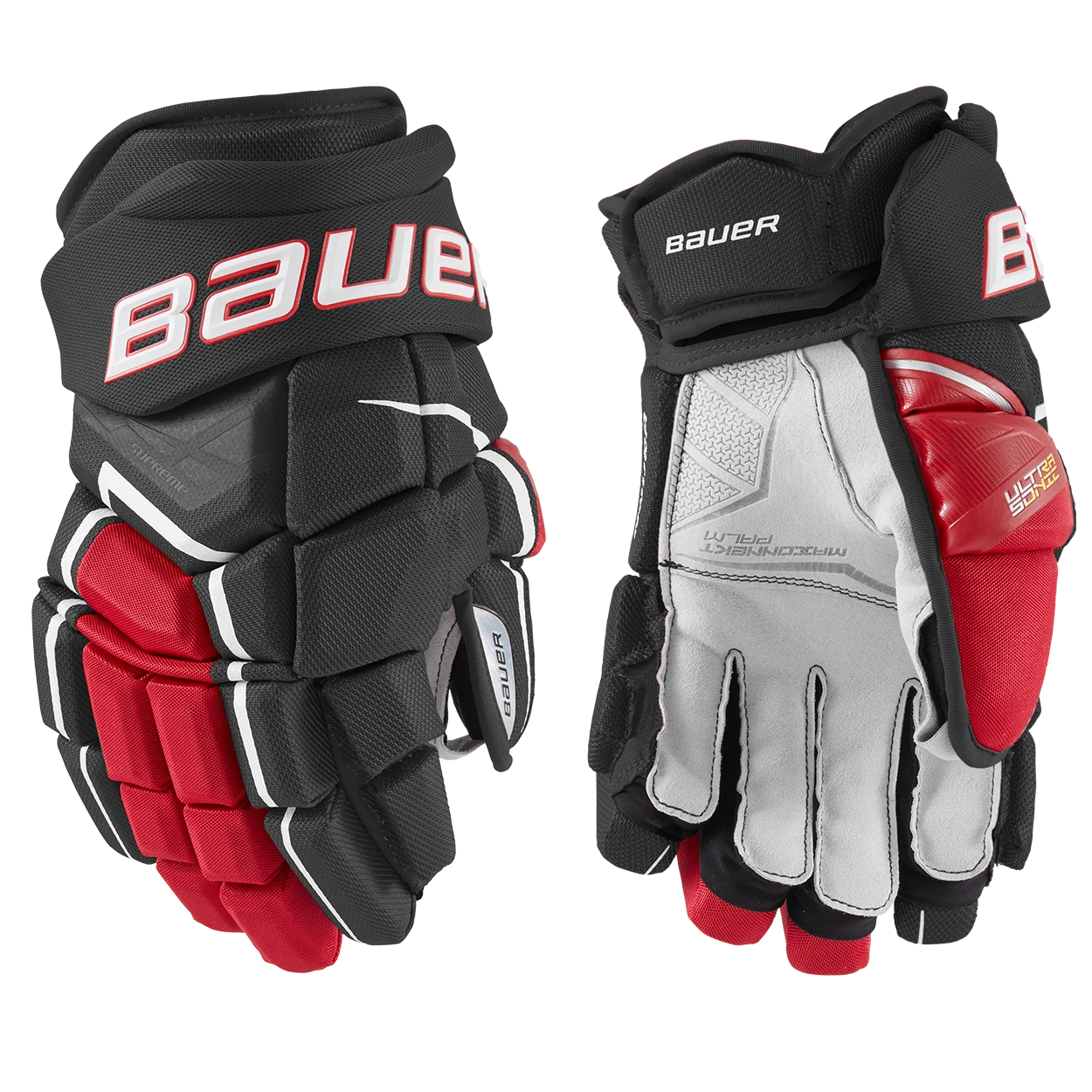 Bauer Supreme Ultrasonic Intermediate Hockey Gloves 2 Bauer Supreme Ultrasonic Intermediate Hockey Gloves - Image 2