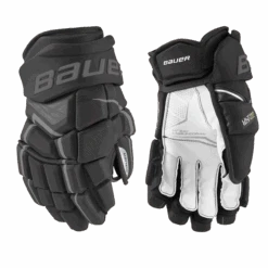 Bauer Supreme Ultrasonic Senior Hockey Gloves 8 Bauer Supreme Ultrasonic Senior Hockey Gloves -Bauer Sales Store 629088 BLK 01