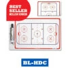 Blue Sports Hockey Deluxe Clipboard
