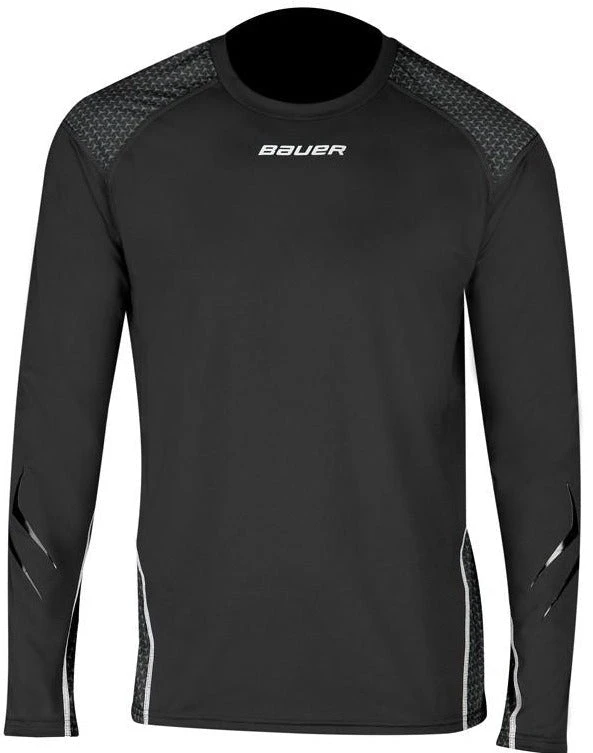 Bauer NG Premium Long Sleeve Grip Crew Top For Boys 1 Bauer NG Premium Long Sleeve Grip Crew Top For Boys