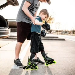 Bauer Mission Lil' Ripper Adjustable Junior Roller Skates -Bauer Sales Store MISSIONRHLIL RIPPERAdjustableSkateYouth 7616ef32 39a1 49a8 a804 42792cb8d960