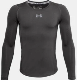 Under Armour Boys' Fitted Grippy Long Sleeve -Bauer Sales Store PS1356502 010 HF 7760e25b ed10 44a4 b818 f9419d74619e