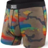 SAXX Vibe Boxer Brief Rainbow Supersized Camo
